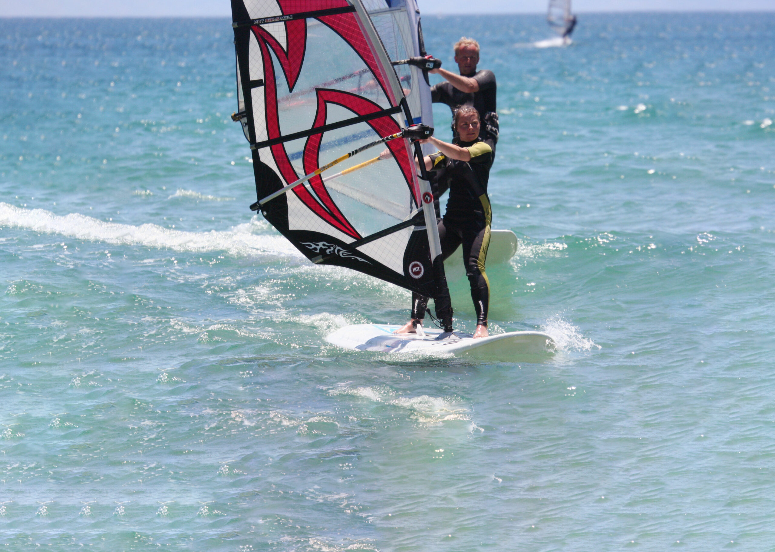 Enjoy windsurfing with us